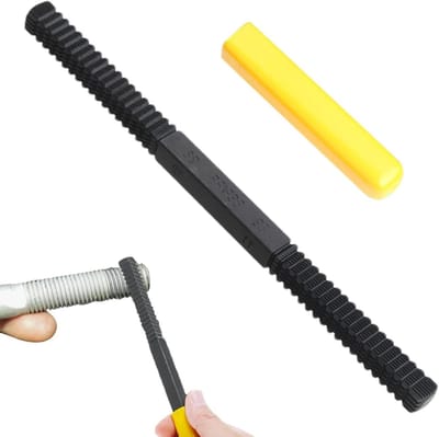 Metrische draadvijl - Reparatietool schroeven - Draden repareren - Roestwerend koolstofstaal - 24 cm lengte - Metaal