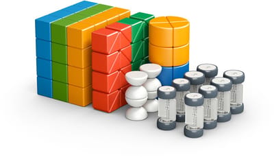 Geomag MagiCube 4 Shapes Recycled Bulk - Magnetische Bouwblokken - 128-delig - Vanaf 1 jaar