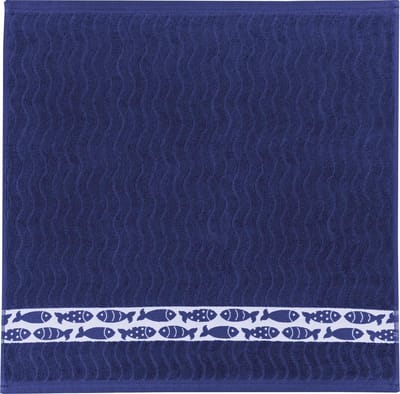Badstof Keukendoek - Blauw - 50 x 50 cm - 100% Katoen - Voor Keuken