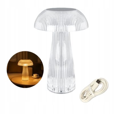 SINGA LED Kristal lamp - Nachtlamp - Tafellamp - Sfeerlamp – Aanpasbare Licht kleuren warm wit/koud wit/ Daglicht – Touch Switch - Oplaadbaar