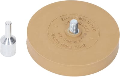 Rubberen Eraser Wheel 3.5 Inch voor het Verwijderen van Vinyl Stickers en Lijm, 4000RPM, Efficiënt en Duurzaam