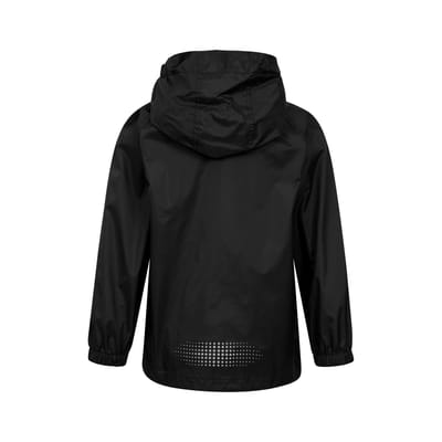 Mountain Warehouse Set kinder/kinder Pakka Waterdichte Jas en Broek (Zwart)