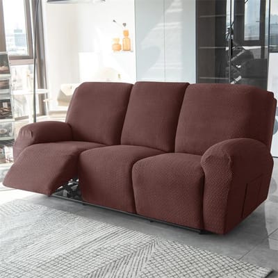 Nordic effen kleur jacquard relaxfauteuil hoes voor woonkamer stretch relaxfauteuil hoes relax lazy boy fauteuil hoes