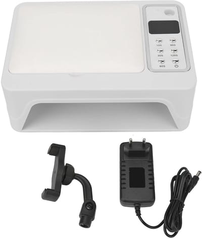 Dailygoody - UV-LED-nagellamp - Draagbare nageldroger - Professionele nagellakmachine - 96W - Telefoonhouder - Geschikt voor thuis en op reis