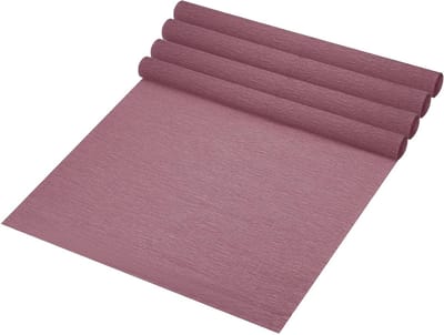 Crêpepapier Rol - Decoratie Papier - Feestelijke Decoratie - Elastisch En Scheurvast - 4 Rollen 250cm - Donkerrood