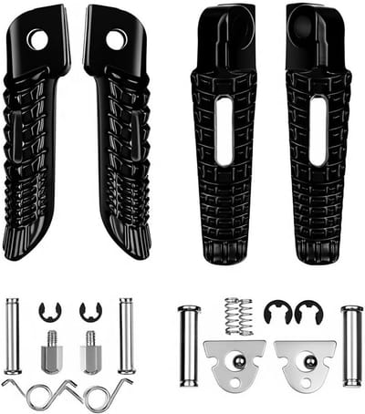 Motor Voetsteunen Voor en Achter - Compatibel met Suzuki GSXR 600 750 1000 Modellen