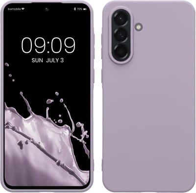 kwmobile telefoonhoesje geschikt voor Samsung Galaxy A56 5G - Hoesje voor smartphone - Back cover in lavendel