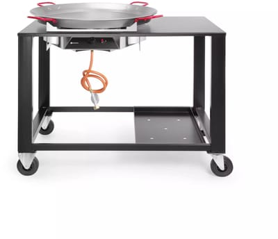HENDI Fiesta XL - Gasbarbecue - Paella & Showcooking - Ø 800 mm - Mobiel & Veilig