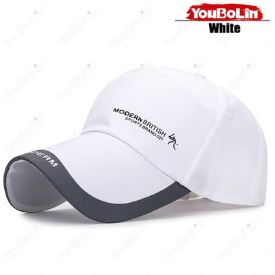 Sneldrogende Baseballpet Met Lange Klep Waterdichte Effen Kleur Hoed Voor Buitenactiviteiten Sport