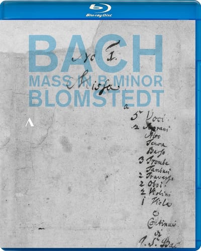 Dresdner Kammerchorn Gewandhausorchester Leipzig, Herbert Blomstedt - J.S. Bach: Mass In B Minor Bwv 232 (Blu-ray)