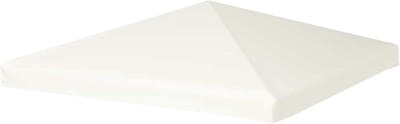 Paviljoendak Vervangend - Partytent Dakhoes - Feestelijke Bijeenkomsten - Waterdichte PVC Coating - 3x3 m - Crèmewit