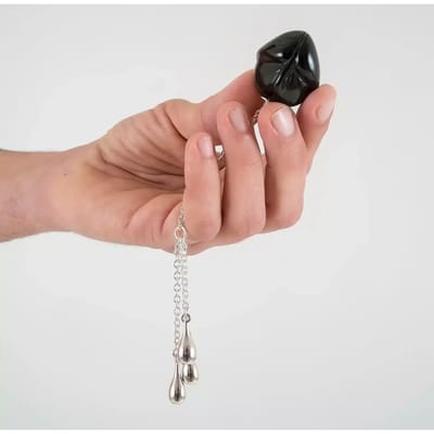 Sylvie Monthulé | Silver with Black Butt Plug Jewelry