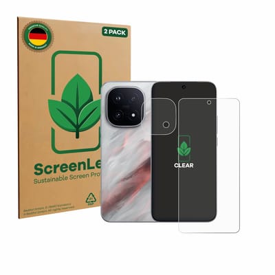 2 Stuks Screenprotector voor Vivo iQOO 15 (Voor+Camera) - Hoogwaardige Beschermfolie transparant