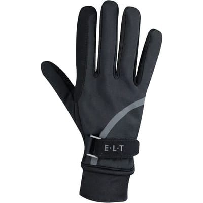Elt Paardrijhandschoenen Locarno Zwart - Ruiteraccessoires - L