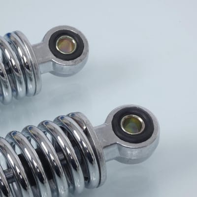 generiek chroom 320mm verstelbare achterschokbreker voor motorfiets bromfiets nieuw