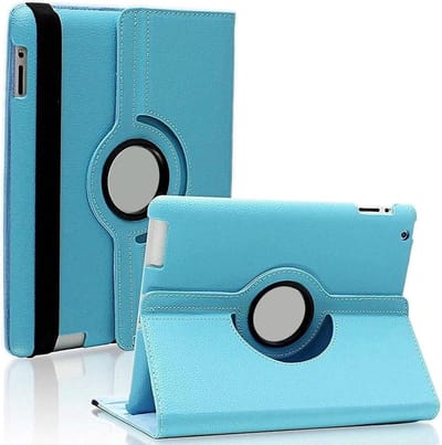 Hoesje geschikt voor iPad 9.7 4/3/2e generatie Draaibaar Standaard 360 Graden Cover Case