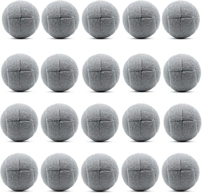 20x Voorgesneden Tennisbal Doppen voor Rollators en Meubels - Vilt Bescherming voor Vloeren