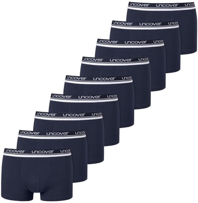 uncover by Schiesser Heren retro short / pant 9 pack Basic