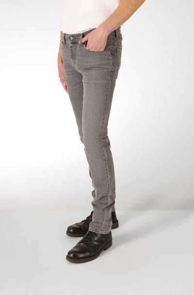 LC112 GRAVEL Grey Used -Straight Fit Jeans - W32 X L32
