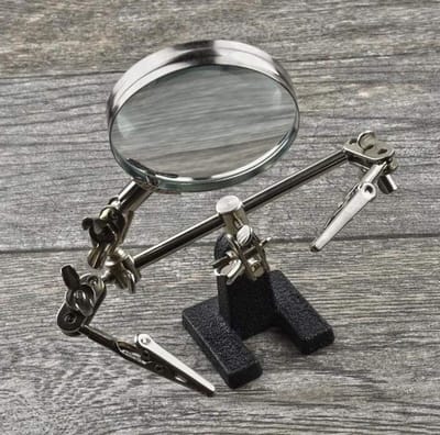 Vergrootglas Bureau - Leesloep - Detail Bekijken - HD Optische Lens - 2.5x Vergroting - Zilver