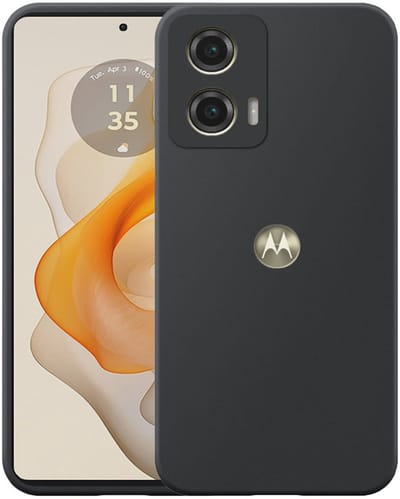 Geschikt voor Motorola Moto G Stylus 2024 Telefoonhoesje Flexibel Siliconen TPU hoesje - Flexible Back Cover Case Siliconen TPU - Zwart - Smartphonica geschikt voor Motorola Moto G Stylus 2024