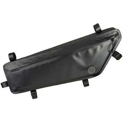 AGU Bikepacking Tube Frametas Venture Extreme - Fietstas voor Frame - Zwart - 5,5L - 100% Waterdicht - Eenvoudige Montage