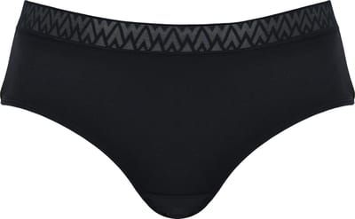 Naturana - Katoenen slip met kant - 4331 - Zwart - 44