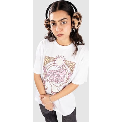 Santa Cruz Nouveau Front T-Shirt wit