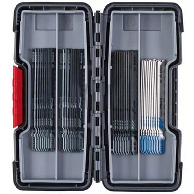 Bosch Accessories 2607010904 Decoupeerzagenset Wood and Metal, 40-delig, 1-noks schacht 1 set(s)