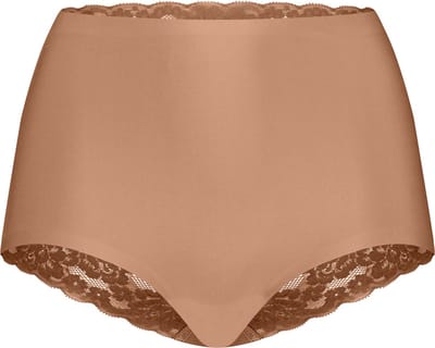 Ten Cate Secrets high waist met kant hazelnut voor Dames | Maat XL