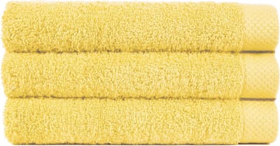 Saunalaken 100x150 cm Uni Pure Royal Geel - 1 stuks