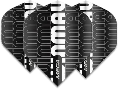 Winmau Mega Standard White - Dart Flights
