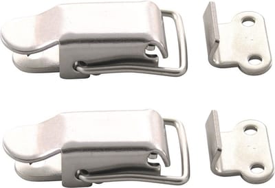 Eierkistsluiting - Aantreksluiting - Kistsluiting - Spansluiting - 55x15mm - Rvs 304 - 2 stuks