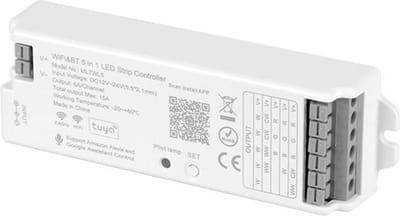 TUYA smart LED controller - 12/24V - 5 in 1