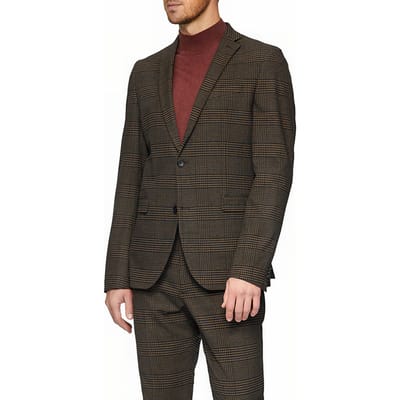 s.Oliver  Jacket Indoor Brown Größe: 50 | Blazer Outlet | Herren | Braun