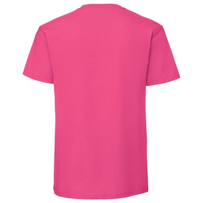 Fruit of the Loom Unisex volwassen iconisch 195 T-shirt (Fuchsia)
