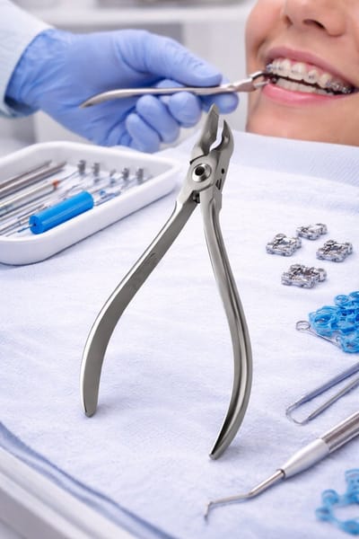 Belux Surgical Instruments / Professionele tandheelkundige tang | Orthodontische Beugel Draad buigen lus vormen tang | Beugel verwijderaar | band boog draadknippers (Weingart Plier)