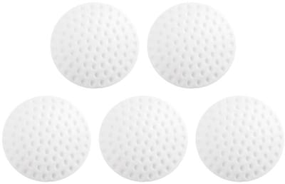 Deurstoppers - 5 Stuks - Stootdopjes - PVC - Zelfklevend - Muurbescherming - Deurbescherming - Deurbeschermers - Deurklink buffers - Stootdoppen - Geschikt voor thuis en op kantoor - 5*1.2cm - Wit
