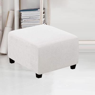 Ottomaanse hoes - Voetenbankbeschermer - Woonkamer Decoratie - Antislip Basis - Universele Pasvorm - Efficiënt