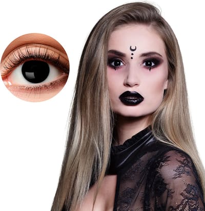 Boland - Paar 3-maandslenzen Heks - Volwassenen - Halloween en Horror, Fantasy - Halloween en Horror- Fantasy