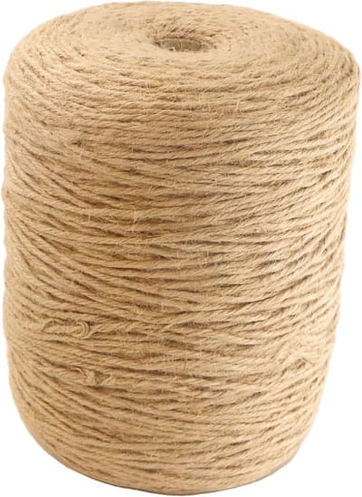 Natuurlijk Jute Touw 3mm - 300m Sterk Touw voor Tuinieren en Knutselen