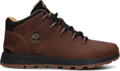 Timberland TB0A67TG - Heren sneakersHeren veterschoenVrije tijd half-hoog - Kleur: Bruin - Maat: 44.5