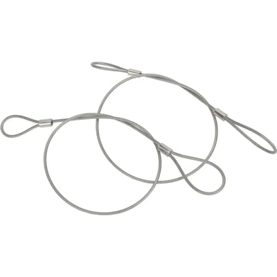 2 Stuks Nood Motorkap Ontgrendelingskabel Kit RP604802 Vervanging voor Corvette C4 1984 tot 1996 gray