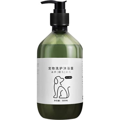 500ml Huisdier Shampoo Geurverwijderend Mild Haar Reinigend Hydraterend Voedend Huisdier Douche Shampoo voor gray