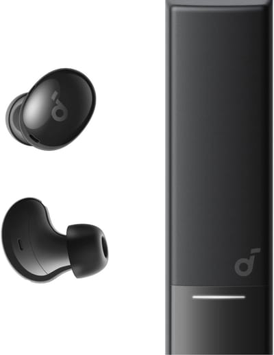 Soundcore A30i door Anker - Ruisonderdrukkende oortelefoons, lippenstiftvormig stijlvol design, klein lichtgewicht comfort, slimme ruisonderdrukking,