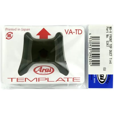 Centraal Voorste Bovenventilatie Motorhelm Arai Top Duct MX-V