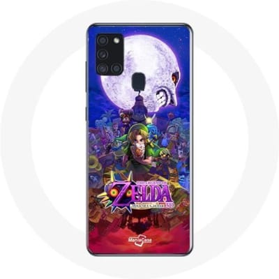 Samsung Galaxy A21S hoesje Zelda Majora's Masker 3D