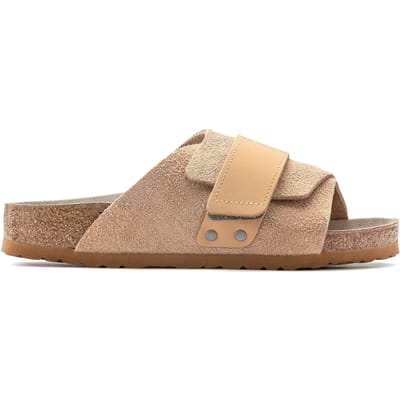 Nubuck leren suède sandalen Birkenstock Kyoto