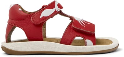 Camper Bicho Sandalen - Kinderen - Rood Wit - 21