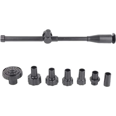Multifunctioneel Aquarium Vis Tanks Vijver Pomp Waterfontein Sproeier Mondstuk Slang Kit Accessoires gray